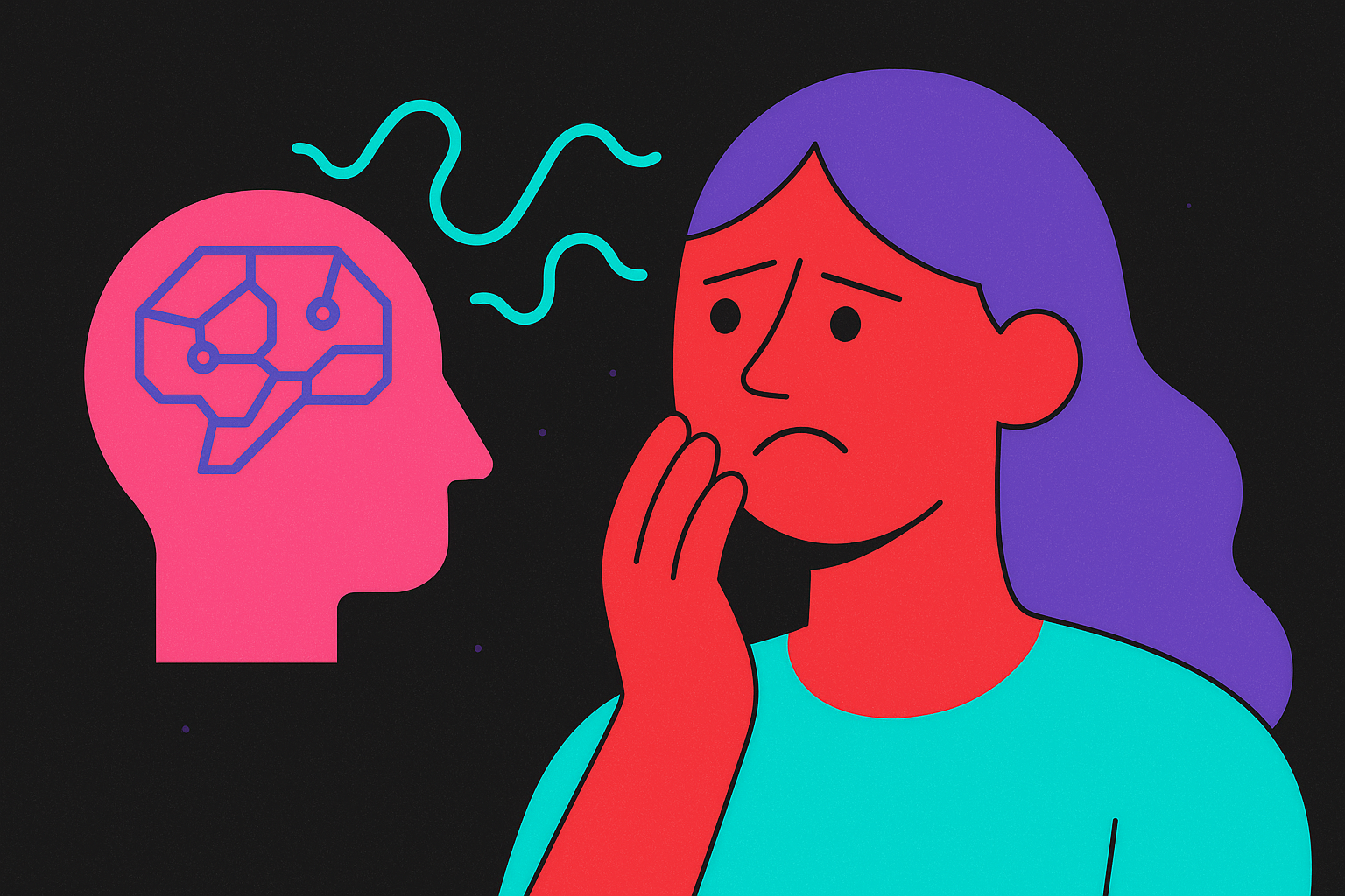 Cover illustration for “AI Hallucination Risks in Marketing Content”