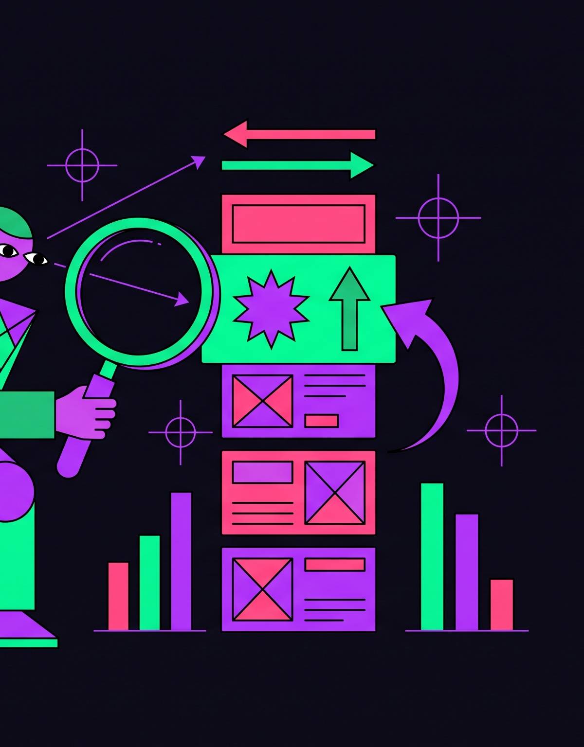 Cover illustration for “Competitor Content Analysis for Market Positioning”