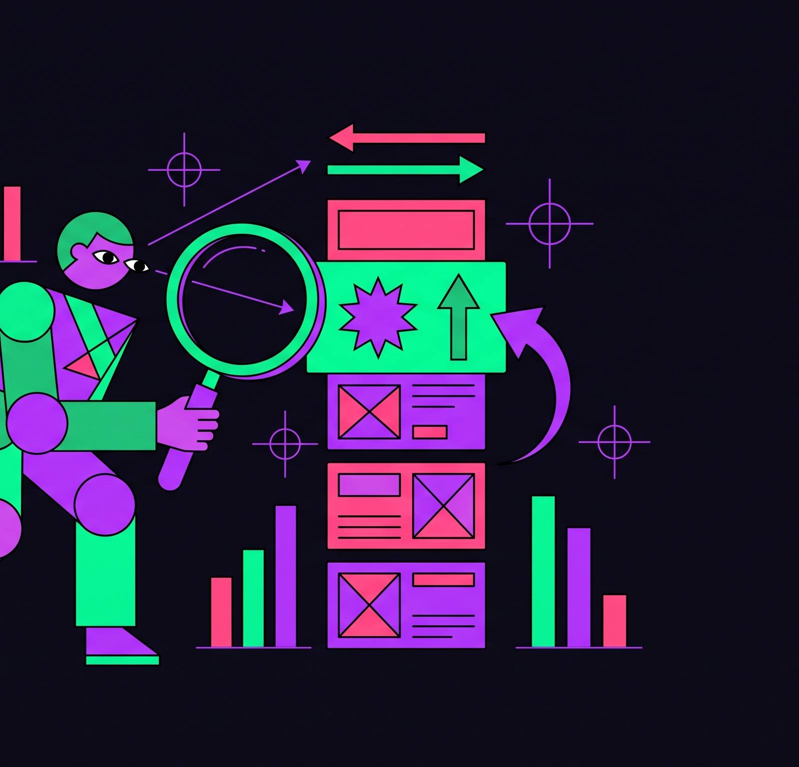 Cover illustration for “Competitor Content Analysis for Market Positioning”