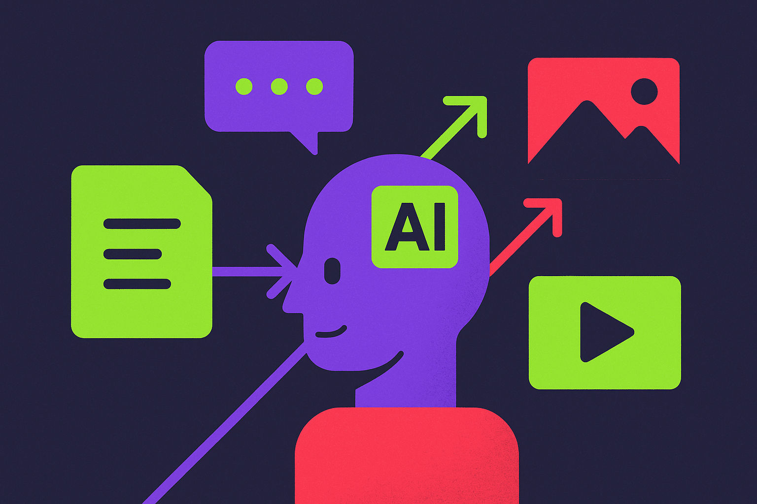 Cover illustration for “AI Tools for Content Repurposing Across Channels”