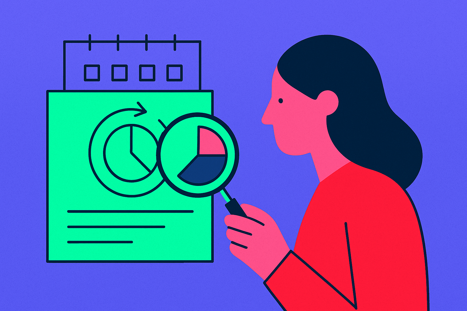 Cover illustration for “How to Run a Quarterly Content Planning Cycle That Sticks”