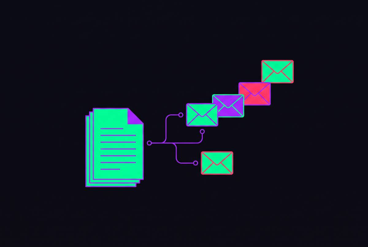 Cover illustration for “Email Nurture Sequences Built Around Blog Content”