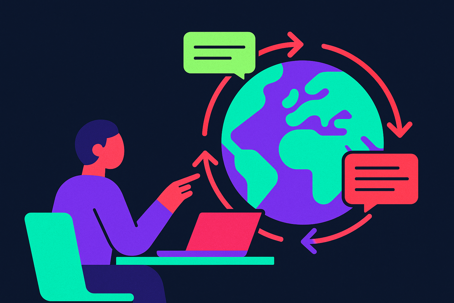 Cover illustration for “Content Localization Workflow for Global Campaigns”