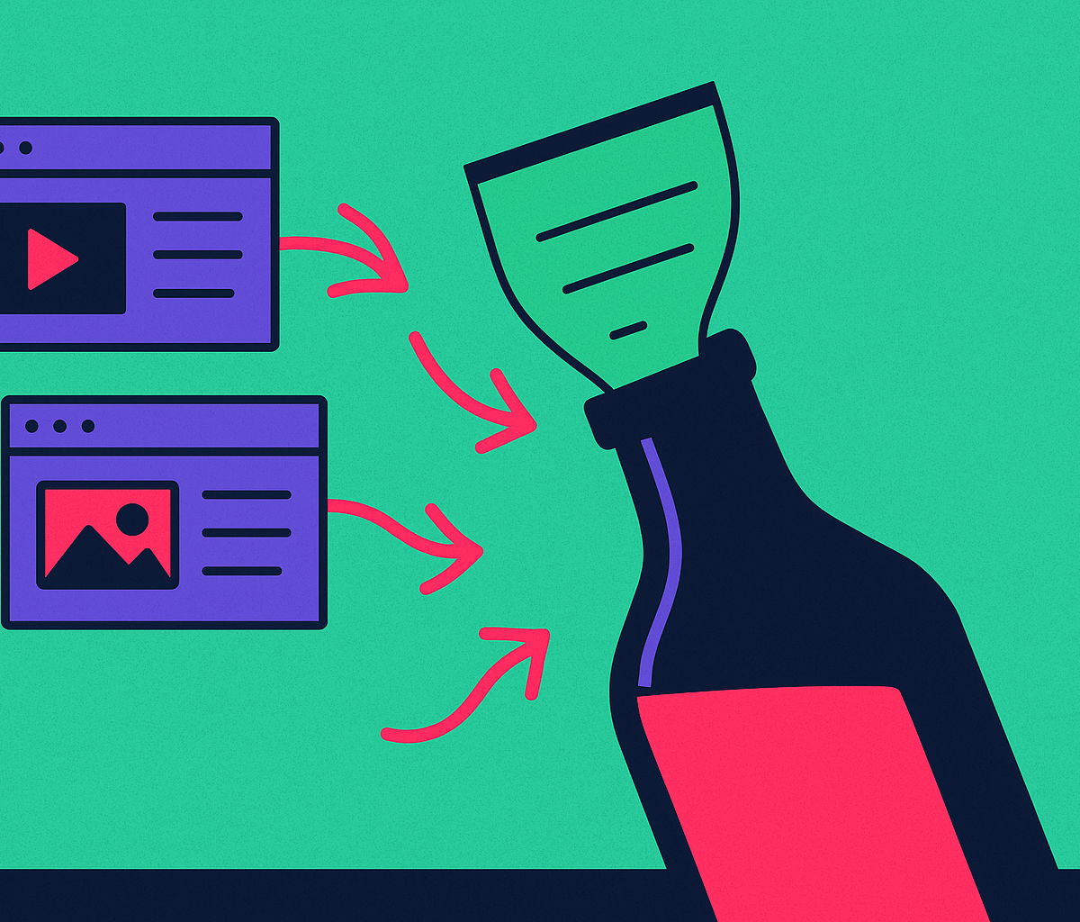 Cover illustration for “Content Production Bottlenecks in Marketing Teams”