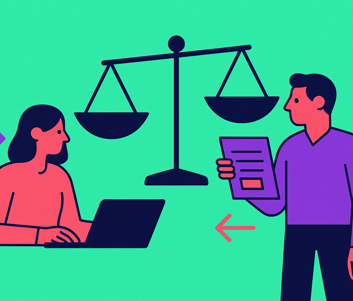Cover illustration for “In-House Content Team vs Content Agency Comparison”