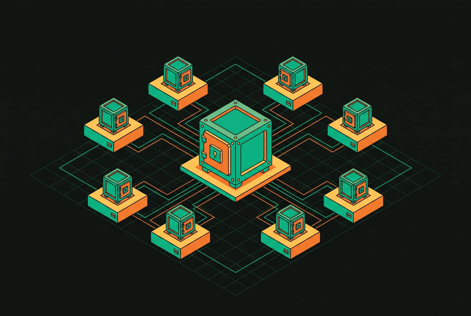 Cover illustration for “Durable Objects and Strongly Consistent State at the Edge”