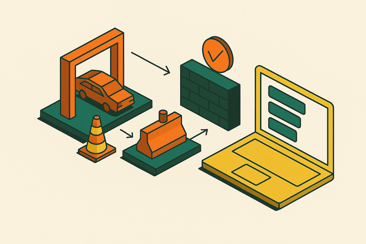 Cover illustration for “Inline Traffic Inspection for SaaS Applications in SASE”