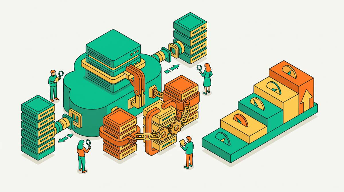Cover illustration for “Multi-Cloud Vendor Lock-In Risk Assessment for Platform Teams”