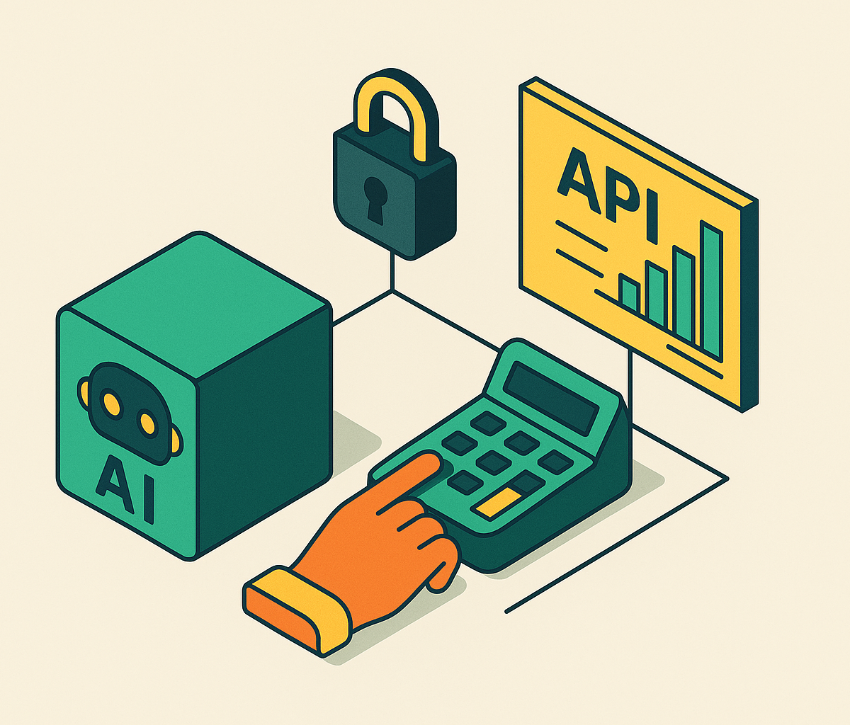 Cover illustration for “AI Agent Tool Use and External API Rate Limit Management”