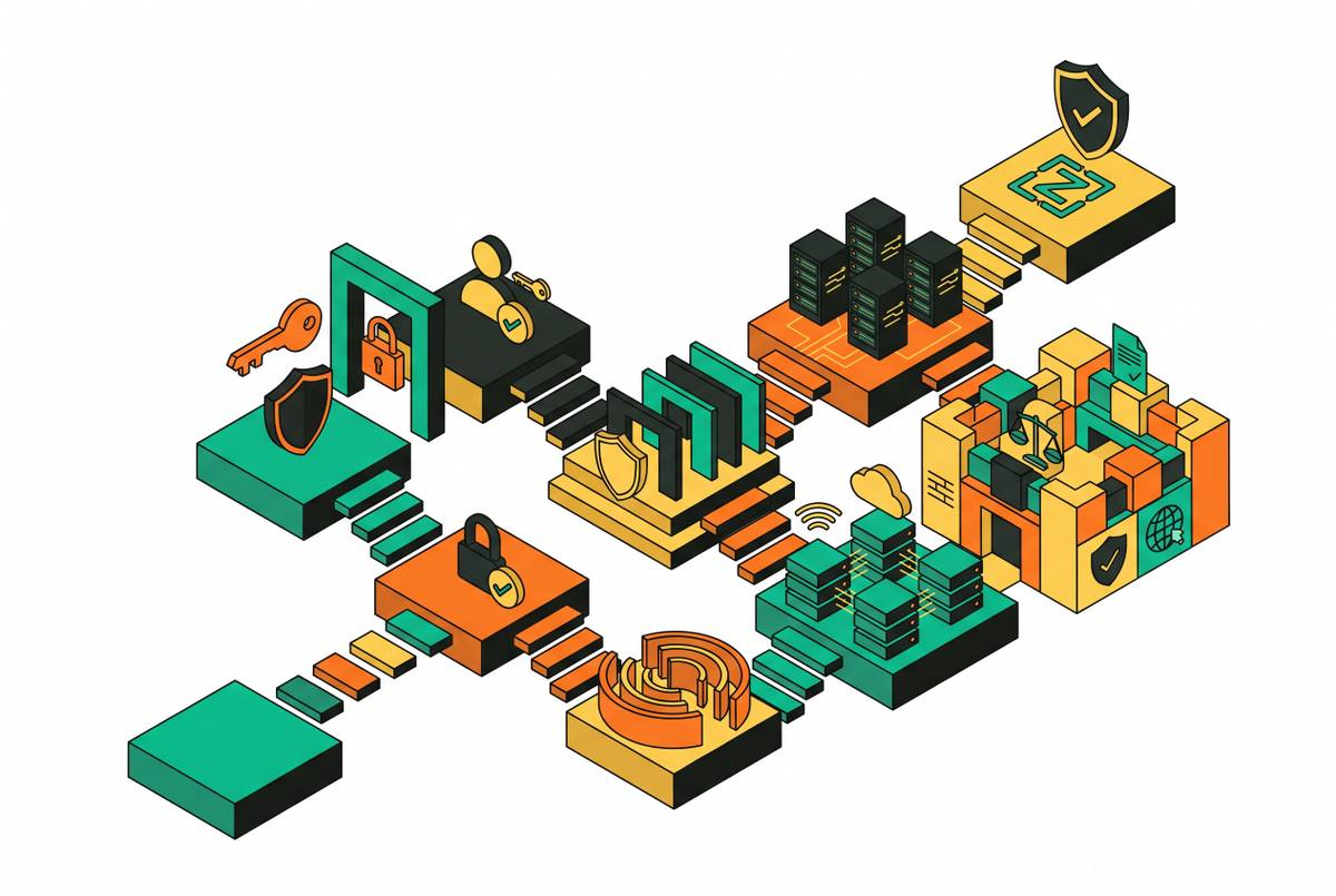 Cover illustration for “Zero Trust Adoption Roadmap for Regulated Industries”