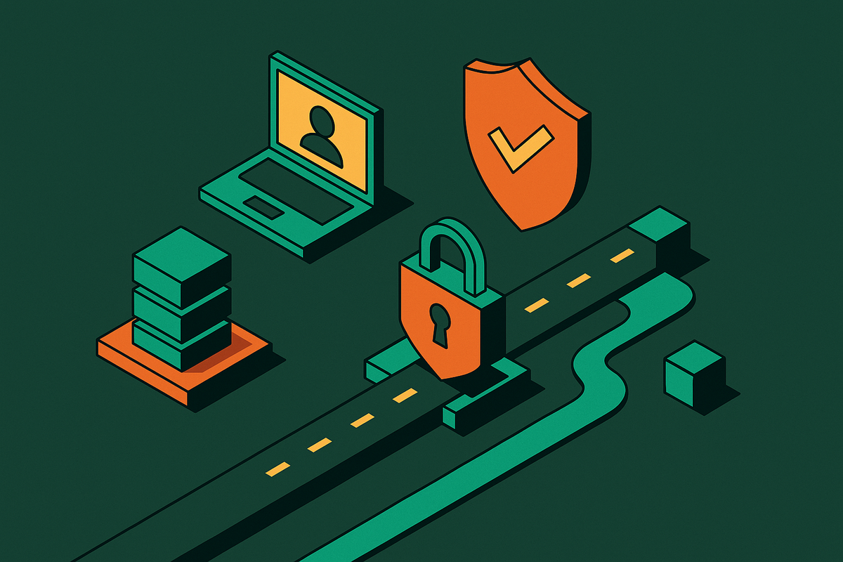 Cover illustration for “Zero Trust Adoption Roadmap for Regulated Industries”