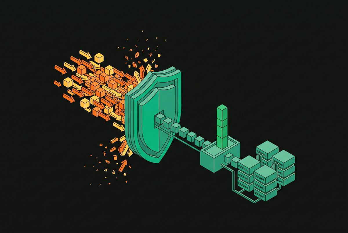 Cover illustration for “Measuring DDoS Mitigation Effectiveness With Real Traffic Data”