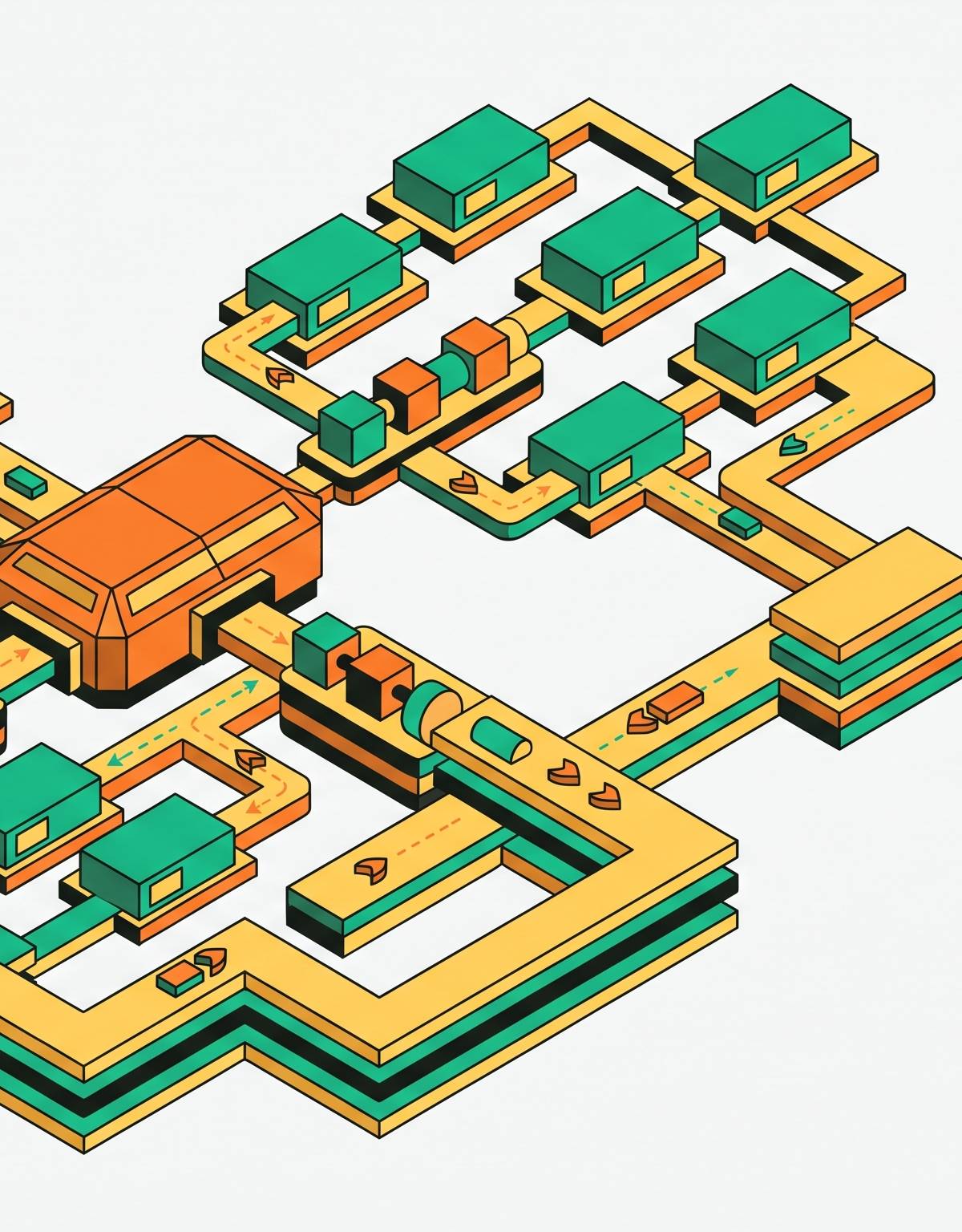 Cover illustration for “Agentic Workflow Orchestration Patterns in Production”