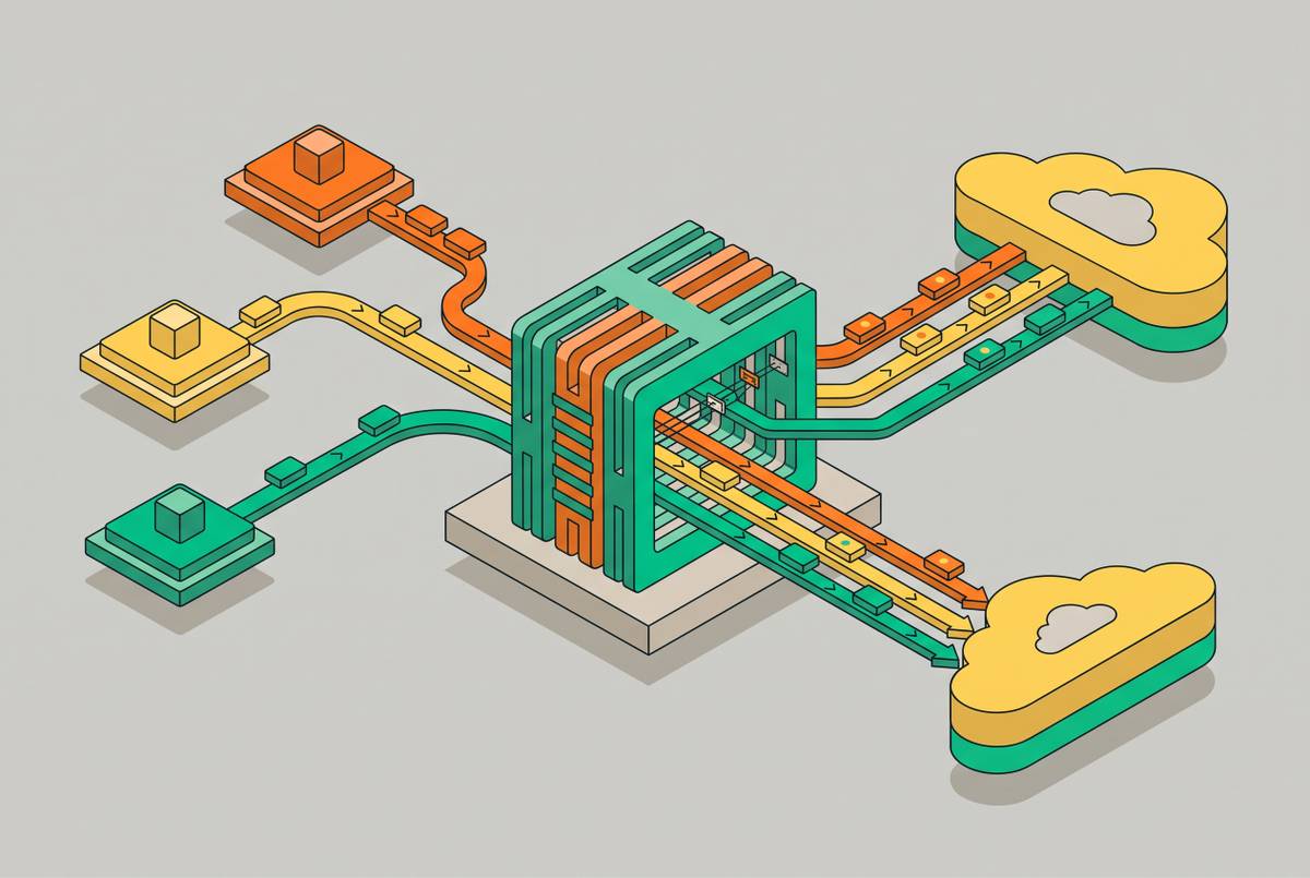 Cover illustration for “Inline Traffic Inspection for SaaS Applications in SASE”