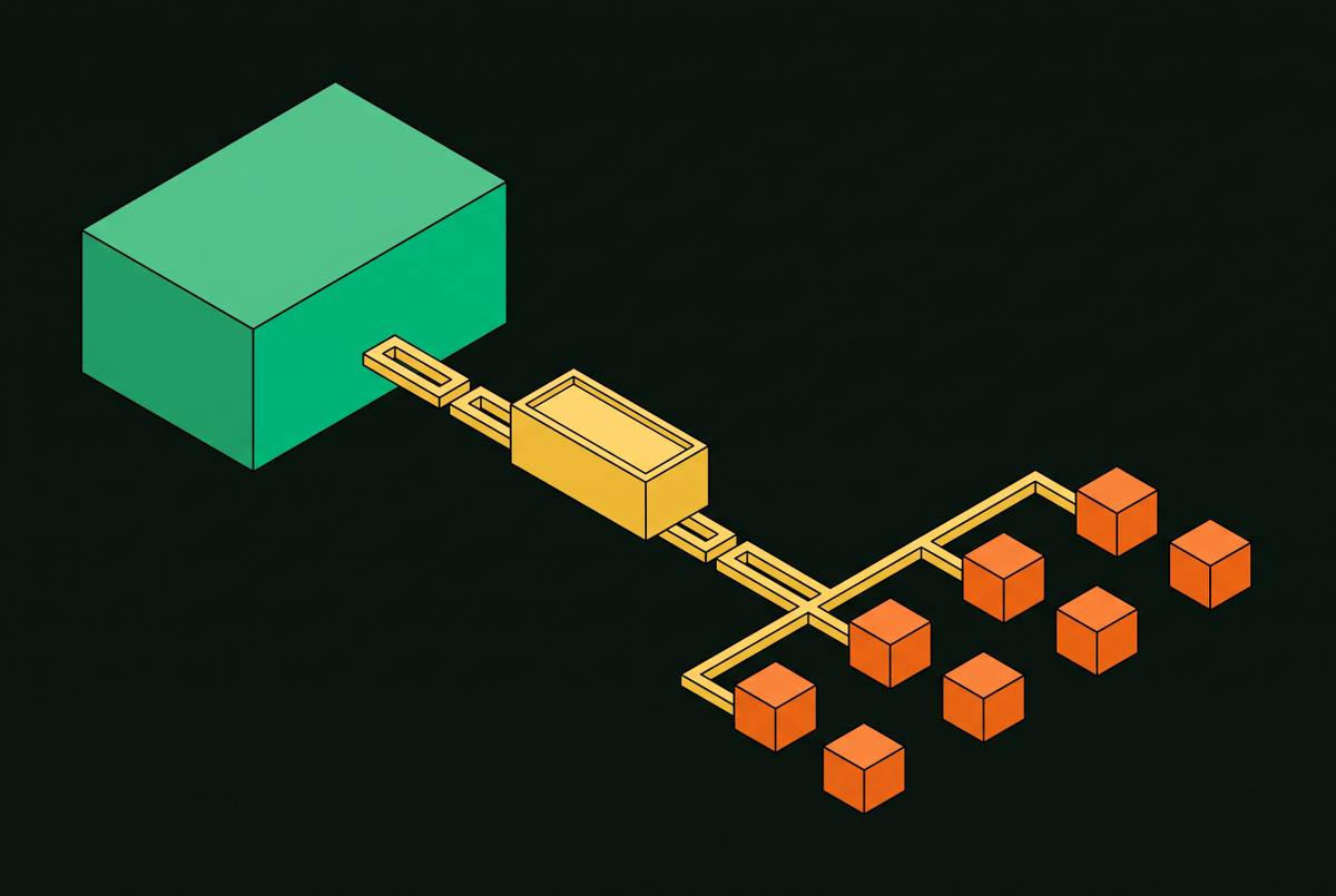 Cover illustration for “Migrating from AWS Lambda to Edge Workers Without Rewriting Business Logic”
