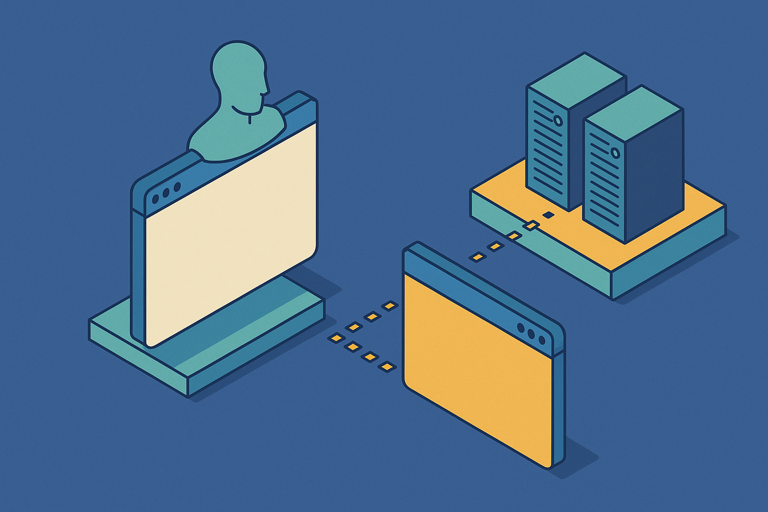 Cover illustration for “edge-native versus cloud-function approaches to headless browser automation”