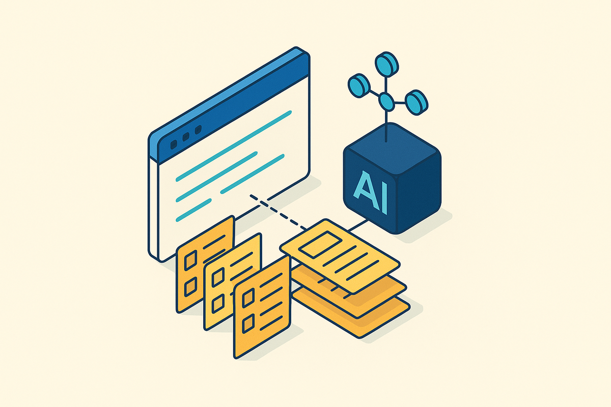 Cover illustration for “Structured Data Extraction from Browsers Using AI”
