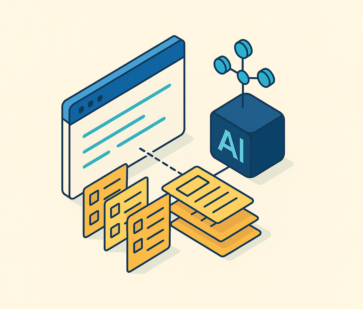 Cover illustration for “Structured Data Extraction from Browsers Using AI”