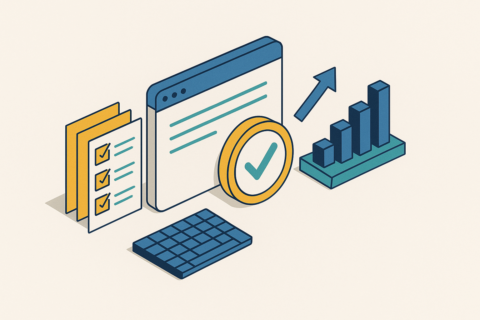 Cover illustration for “Acceptance Testing Examples for Web Application Workflows”