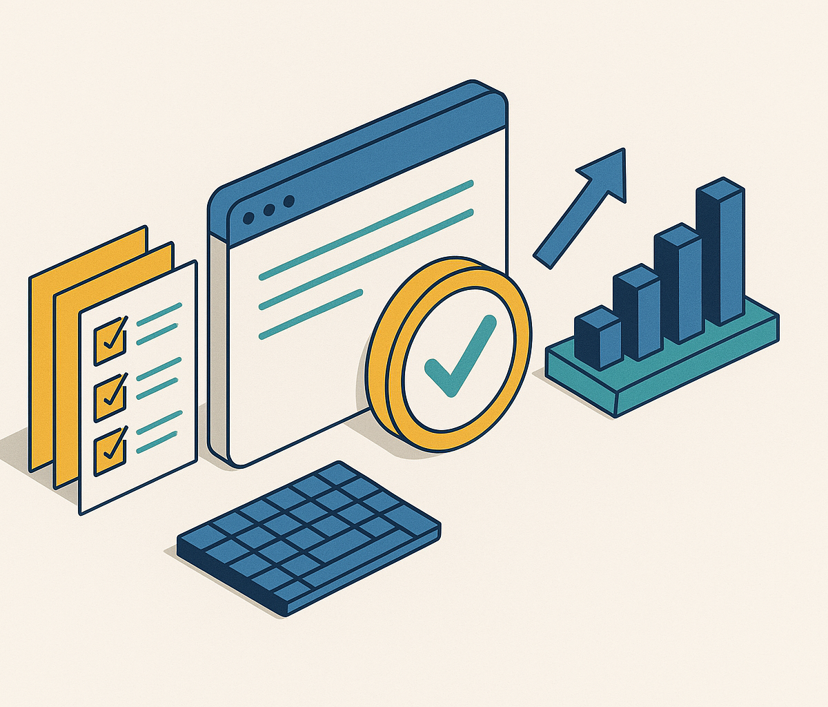 Cover illustration for “Acceptance Testing Examples for Web Application Workflows”