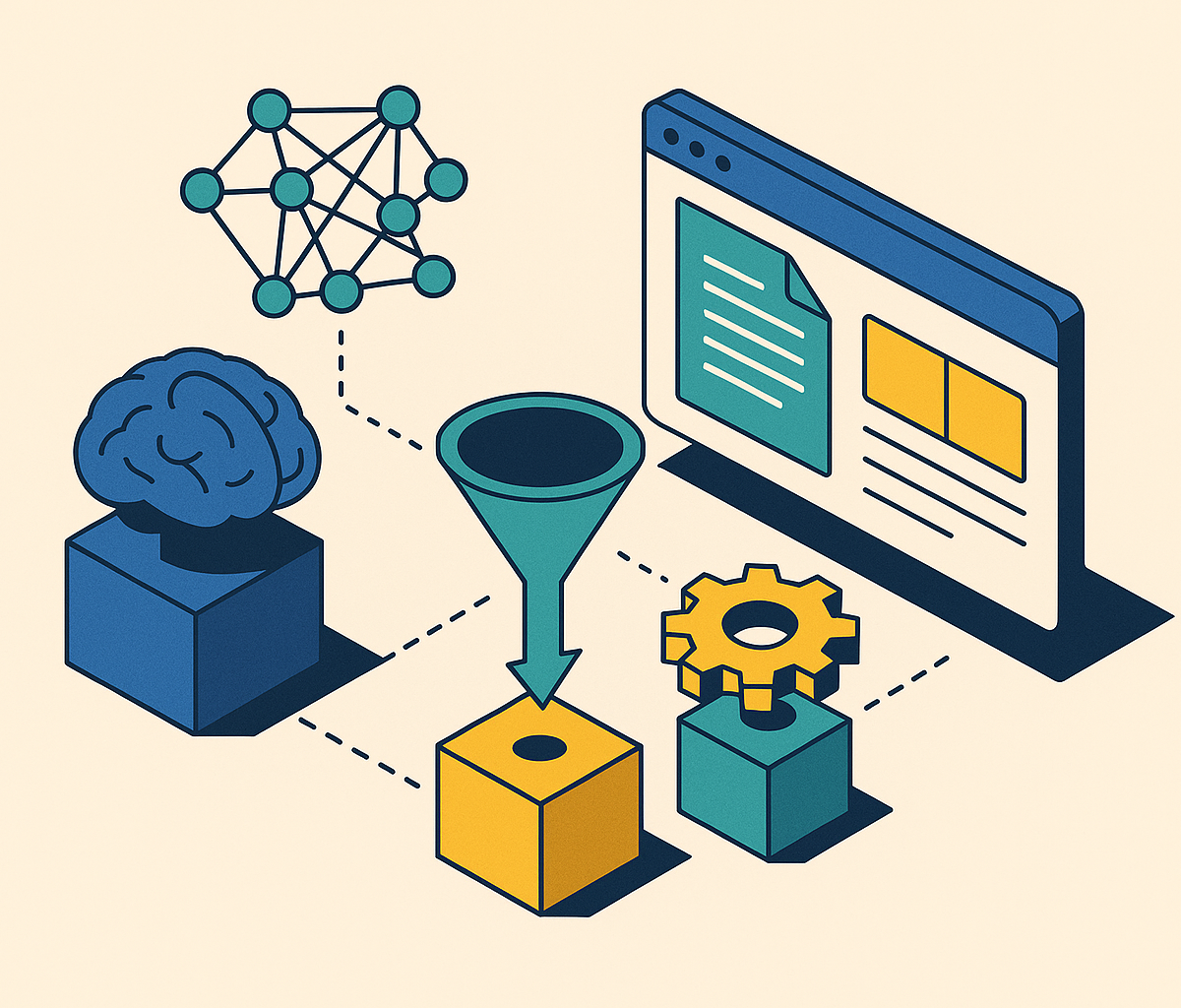 Cover illustration for “Machine Learning Techniques for Web Scraping”