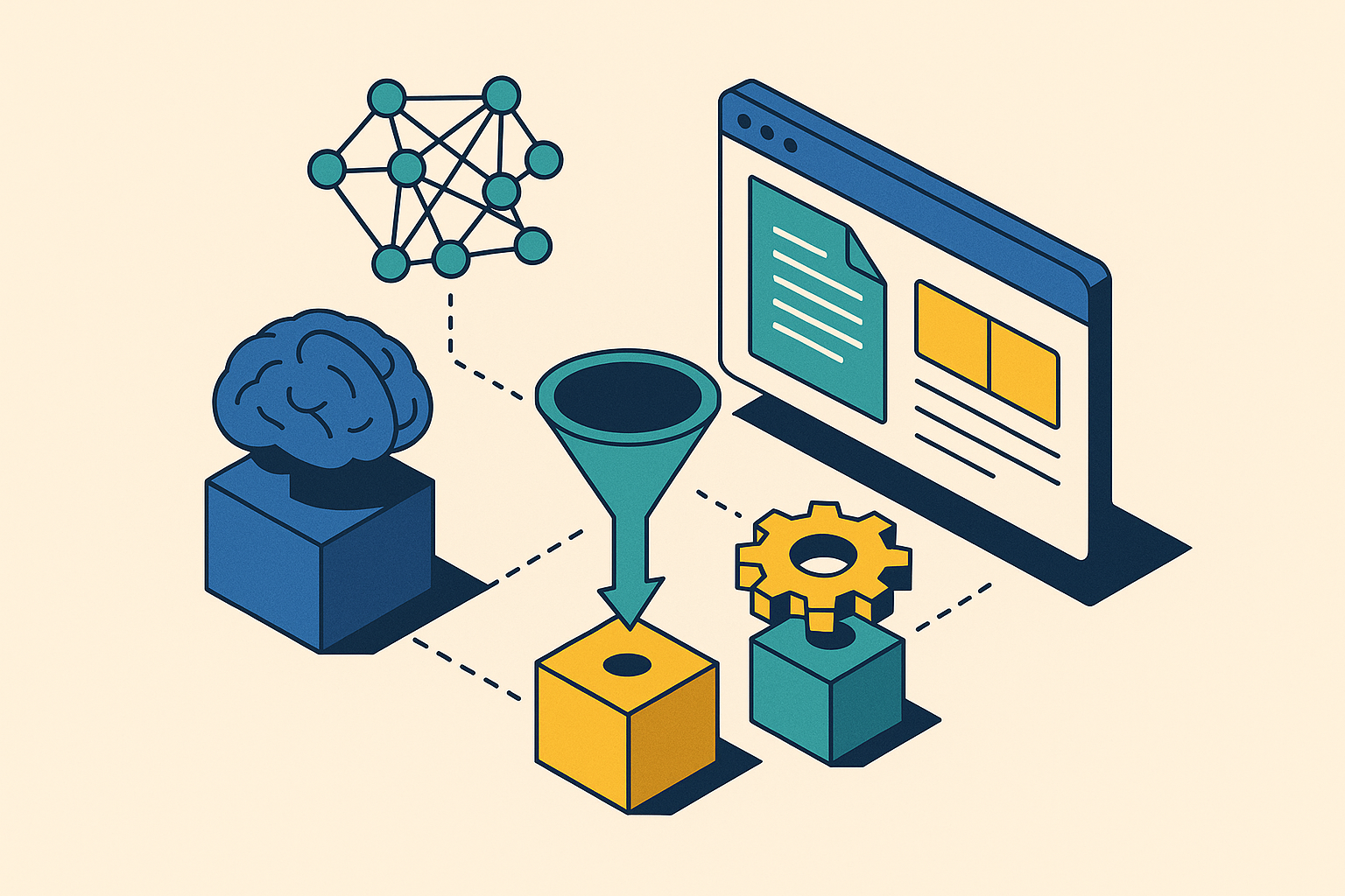 Cover illustration for “Machine Learning Techniques for Web Scraping”
