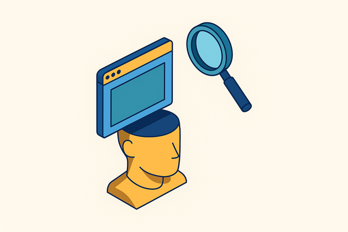 Cover illustration for “Headless Browsers as a Perception Layer for AI Agents”