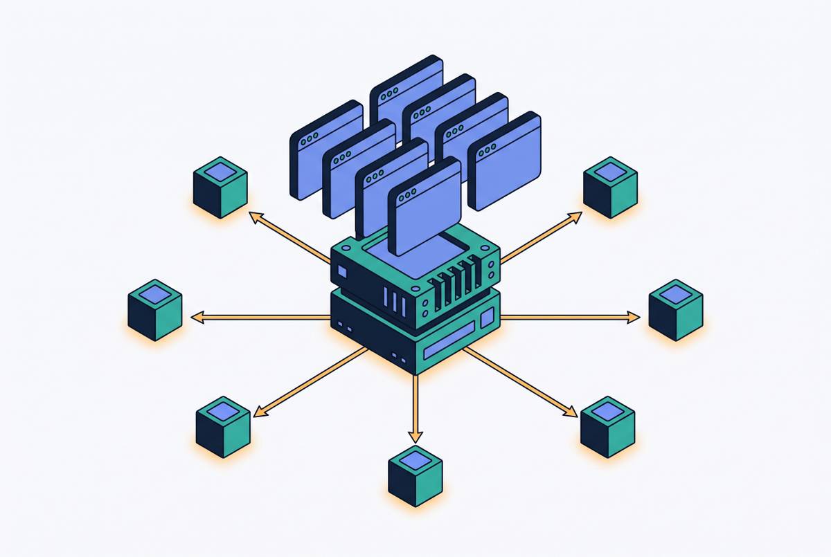 Cover illustration for “serverless browser services with edge-native cold-start advantages”