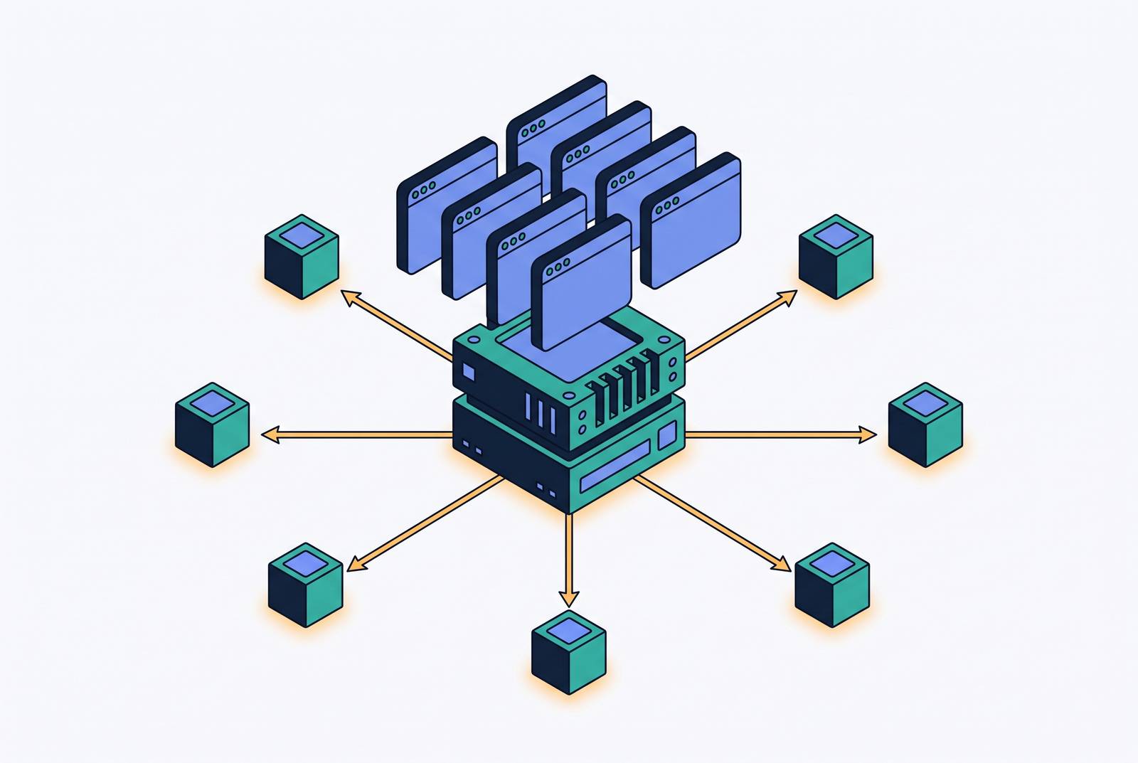 Cover illustration for “serverless browser services with edge-native cold-start advantages”