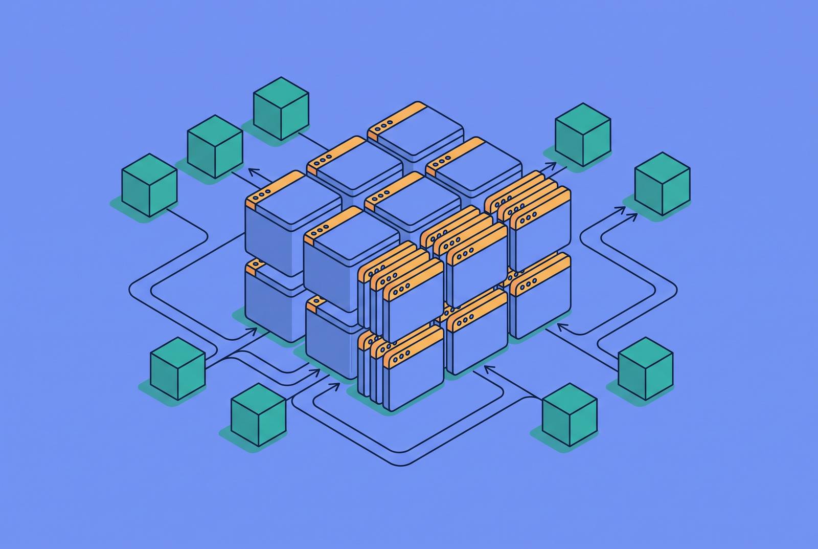 Cover illustration for “Browser Session Pooling for Concurrent Agent Workloads”