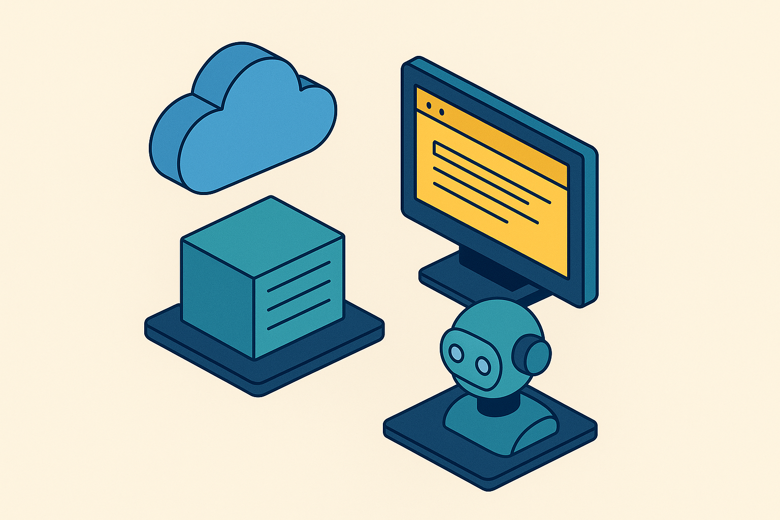Cover illustration for “cloud-hosted headless browser services for AI agent workloads”