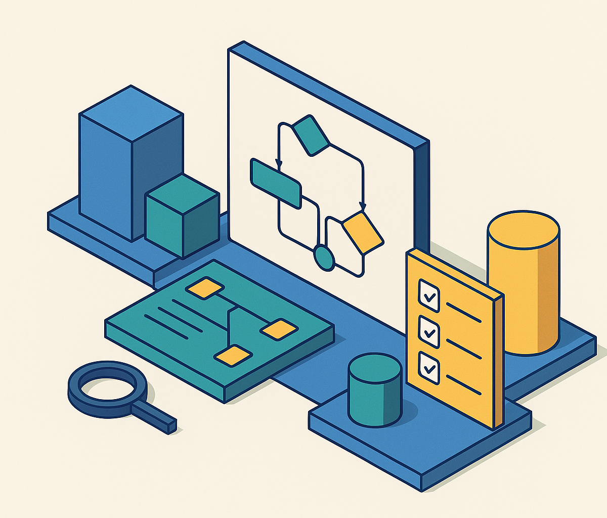 Cover illustration for “Agentic Workflow Builder Tools Compared”