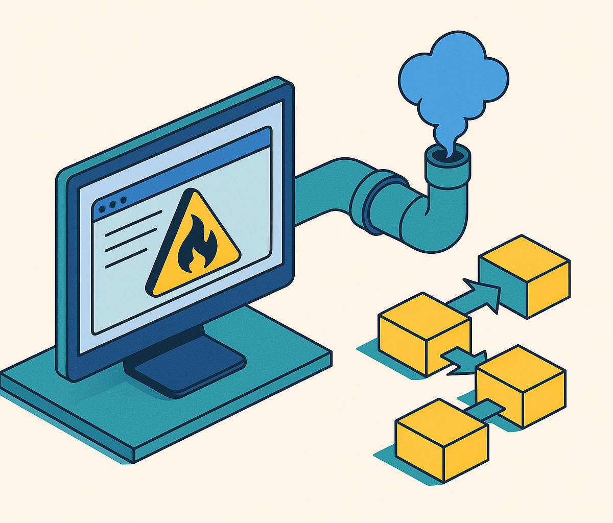 Cover illustration for “Smoke Testing Browser Flows in CI/CD Pipelines”
