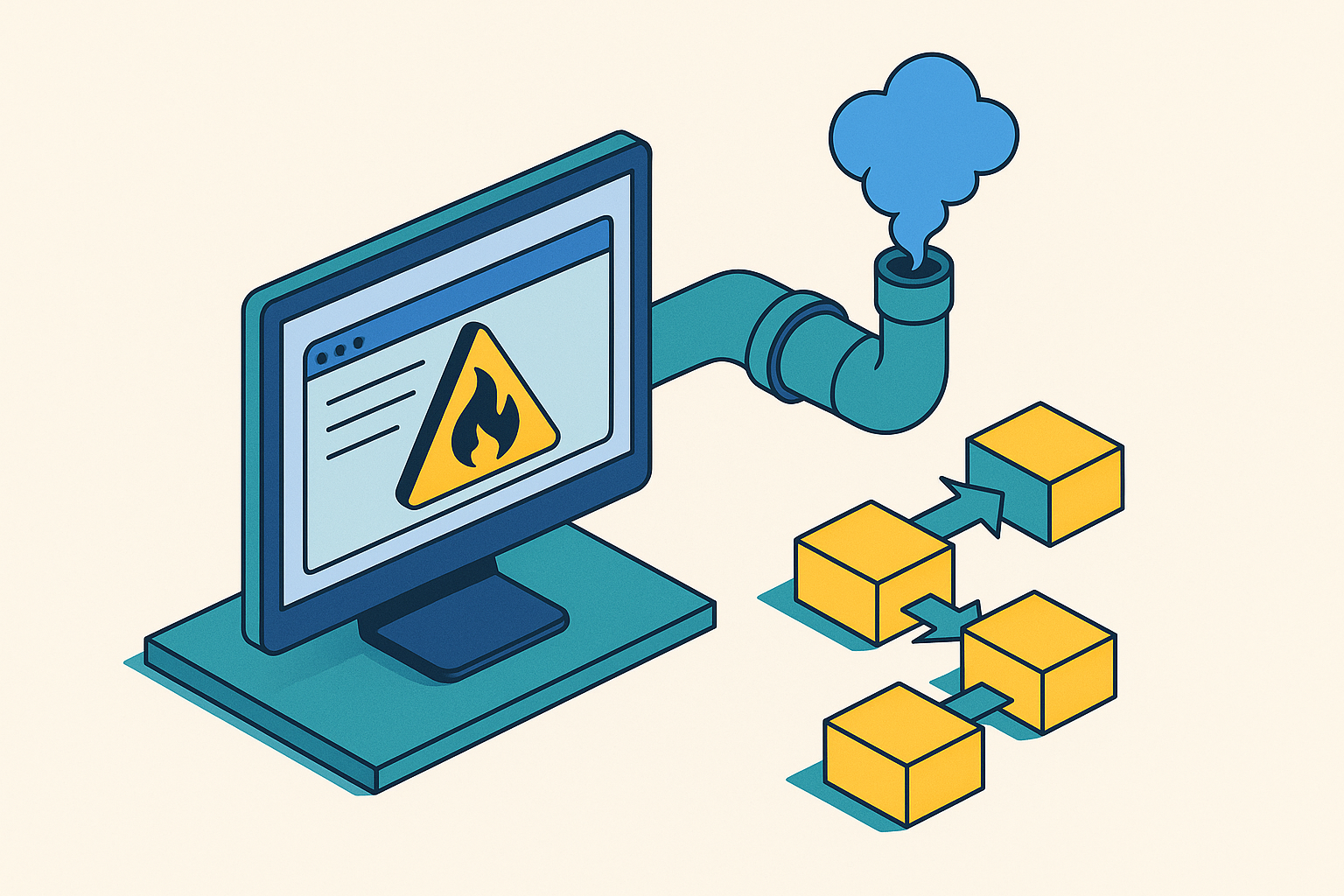 Cover illustration for “Smoke Testing Browser Flows in CI/CD Pipelines”