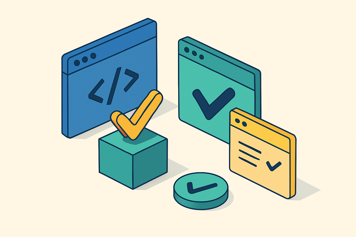 Cover illustration for “Front-End Testing Tools Compared”