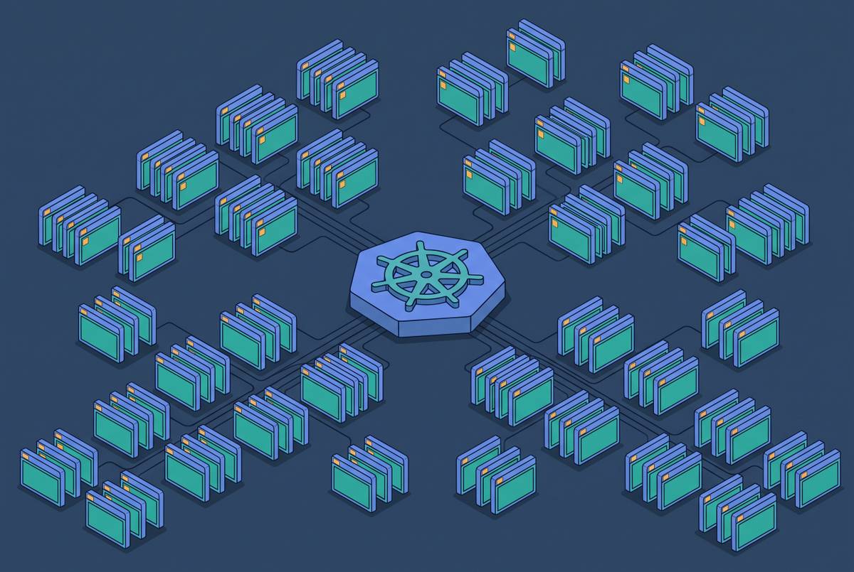 Cover illustration for “Scaling Headless Browsers With Kubernetes”