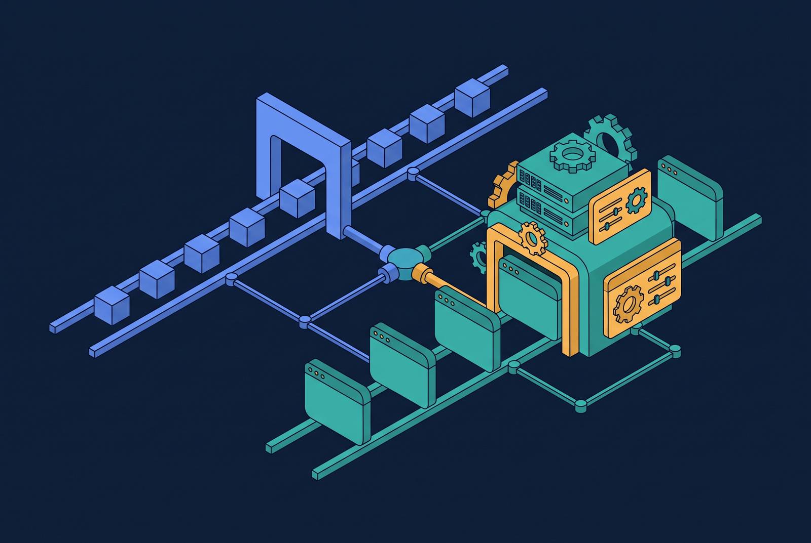 Cover illustration for “Why Headless Browser Tests Need Different CI Config Than Unit Tests”