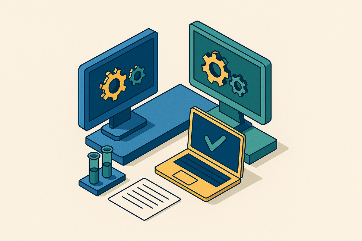 Cover illustration for “Playwright vs Cypress for AI Agent Testing”
