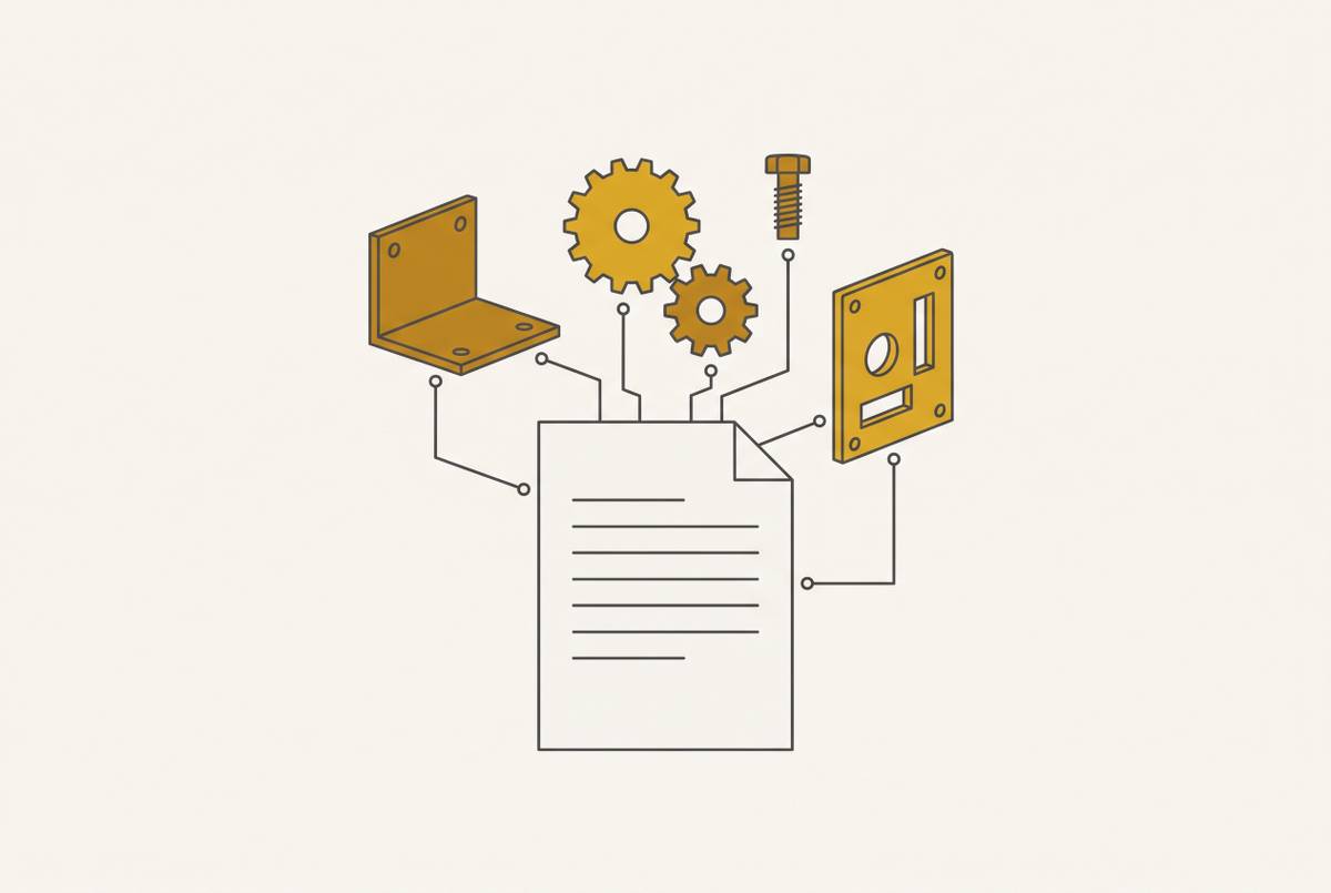 Cover illustration for “Single-PO Sourcing for Full Mechanical Assemblies”