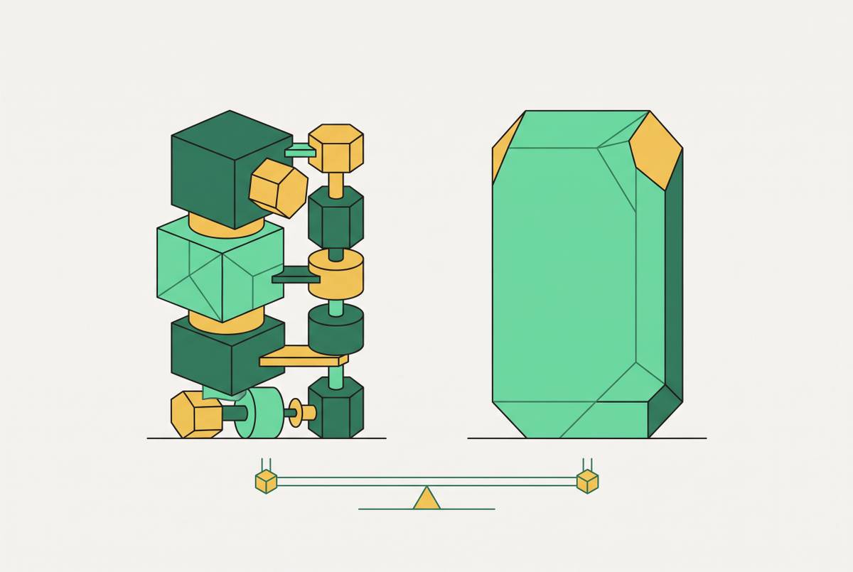 Cover illustration for “Total BOM Cost Comparison for Multi-Process Prototypes vs. Single-Process Parts”