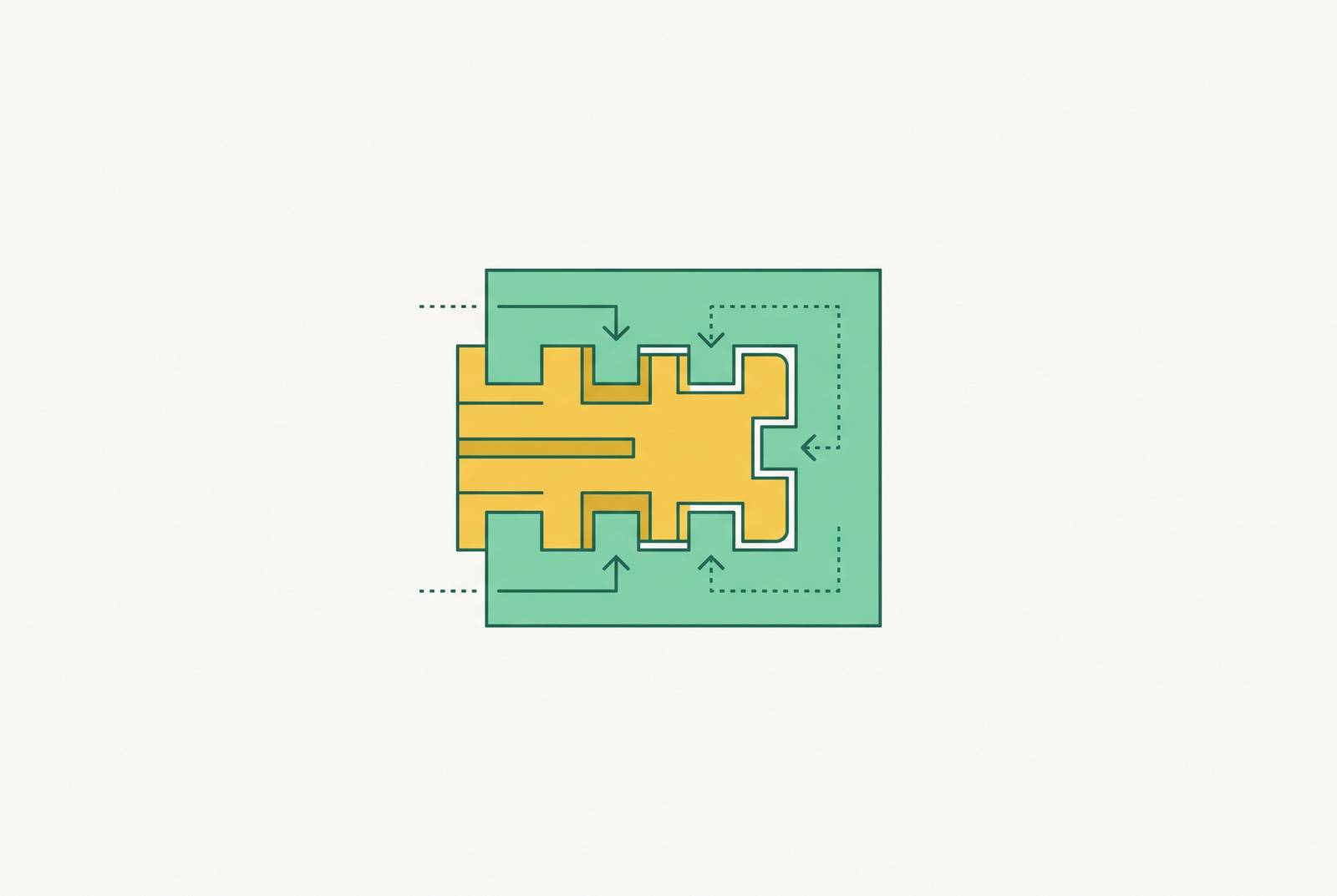 Cover illustration for “Insert Molding Design Rules for Metal-to-Plastic Interface Strength”