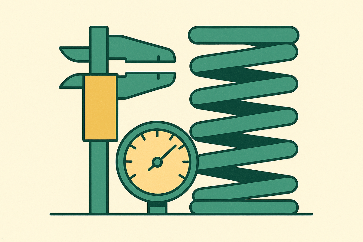 Cover illustration for “Custom Compression Spring Design Parameters for Prototype Sourcing”