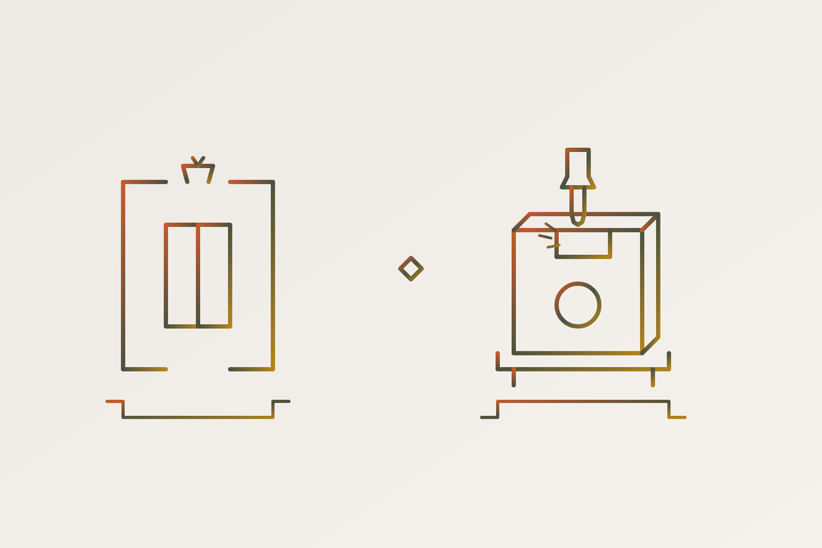 Cover illustration for “Die Casting vs CNC Machining for Mid-Volume Aluminum Parts”