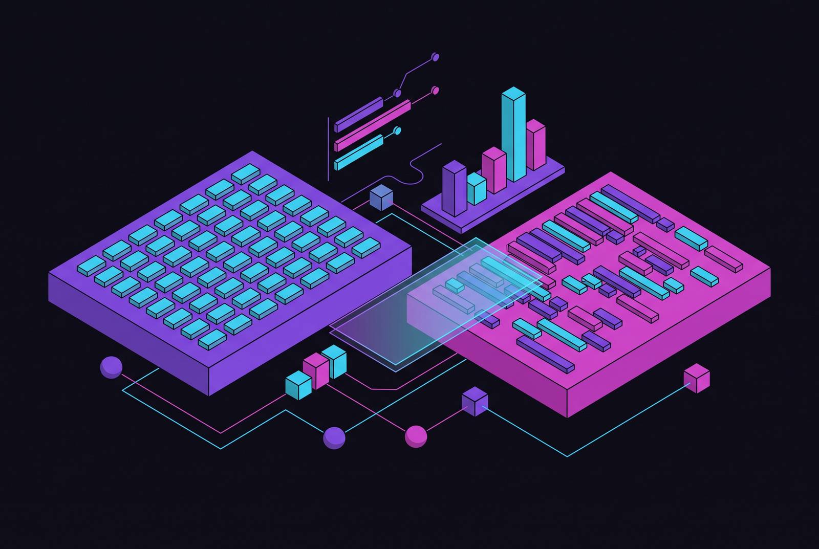 Cover illustration for “Stylometric Analysis of AI-Generated vs. Human-Written Text”