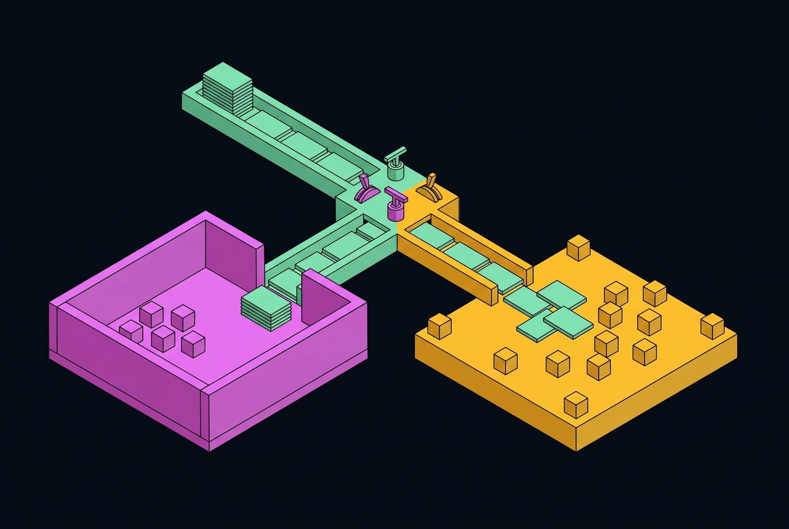 Cover illustration for “Internal vs Public Changelog Audiences and Entry Scoping”