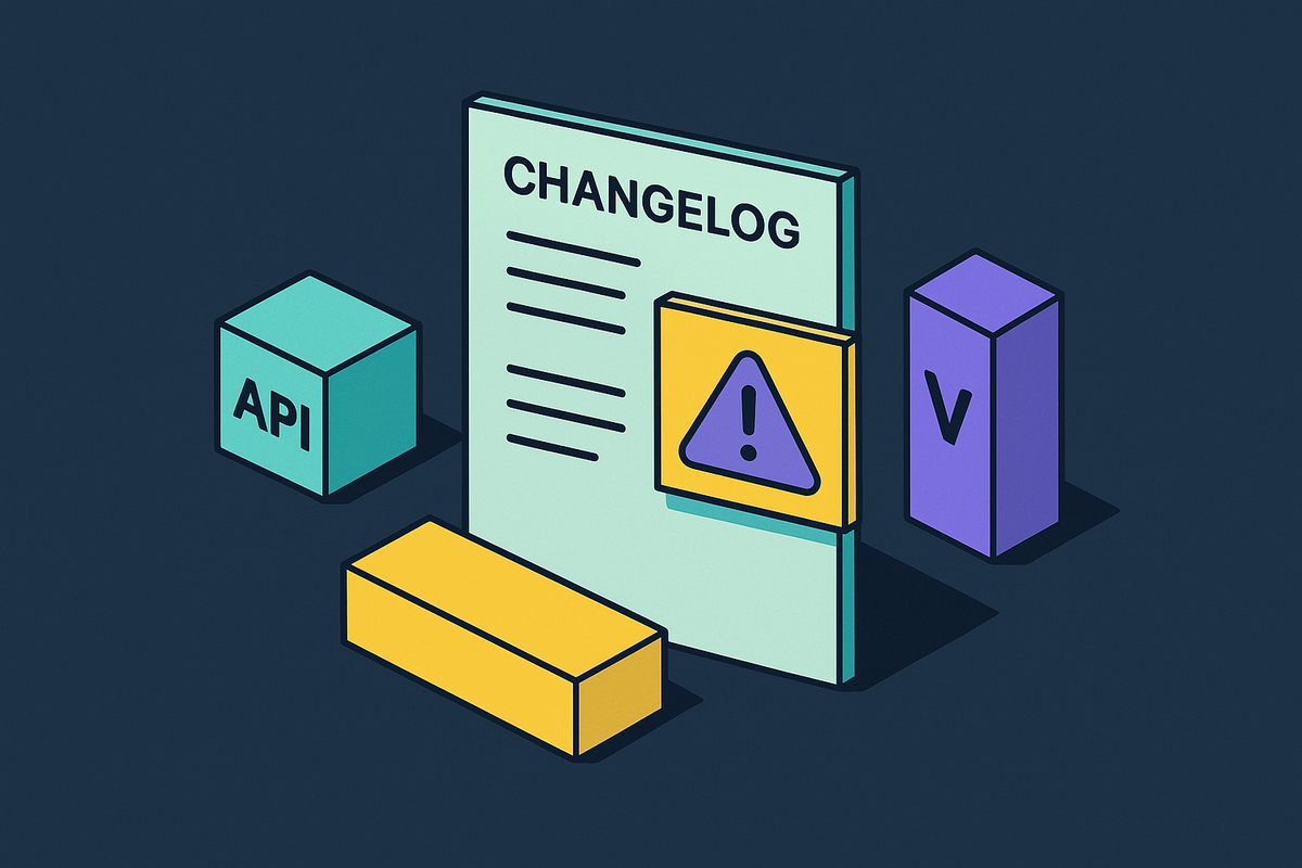 Cover illustration for “Deprecation Notices in Changelogs for API-Versioned Products”