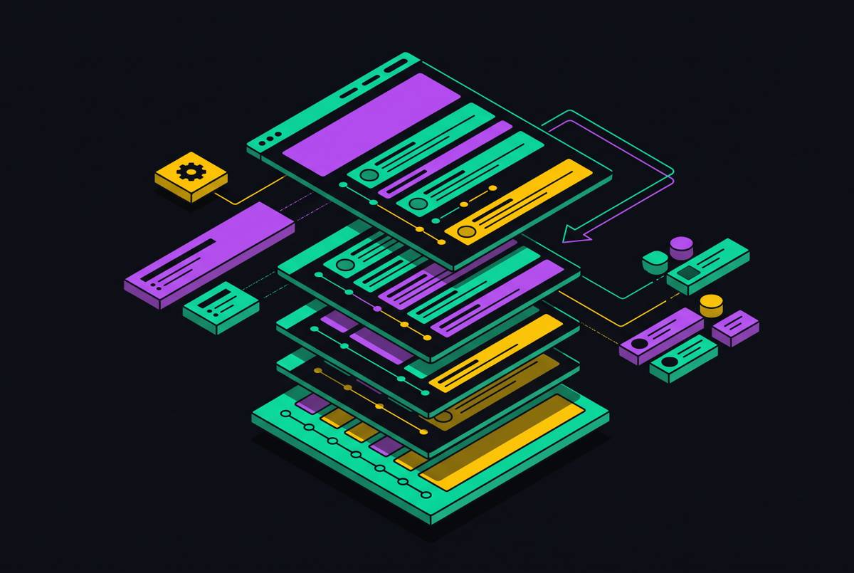 Cover illustration for “Building a Public Changelog Page From Scratch”