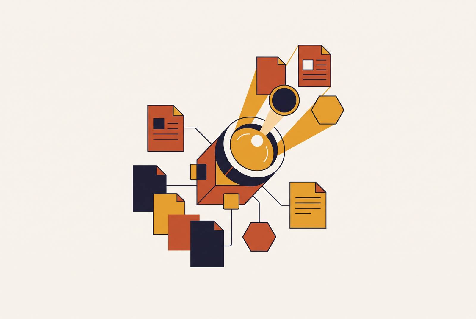 Cover illustration for “Answer Engine Optimization for B2B Brands”