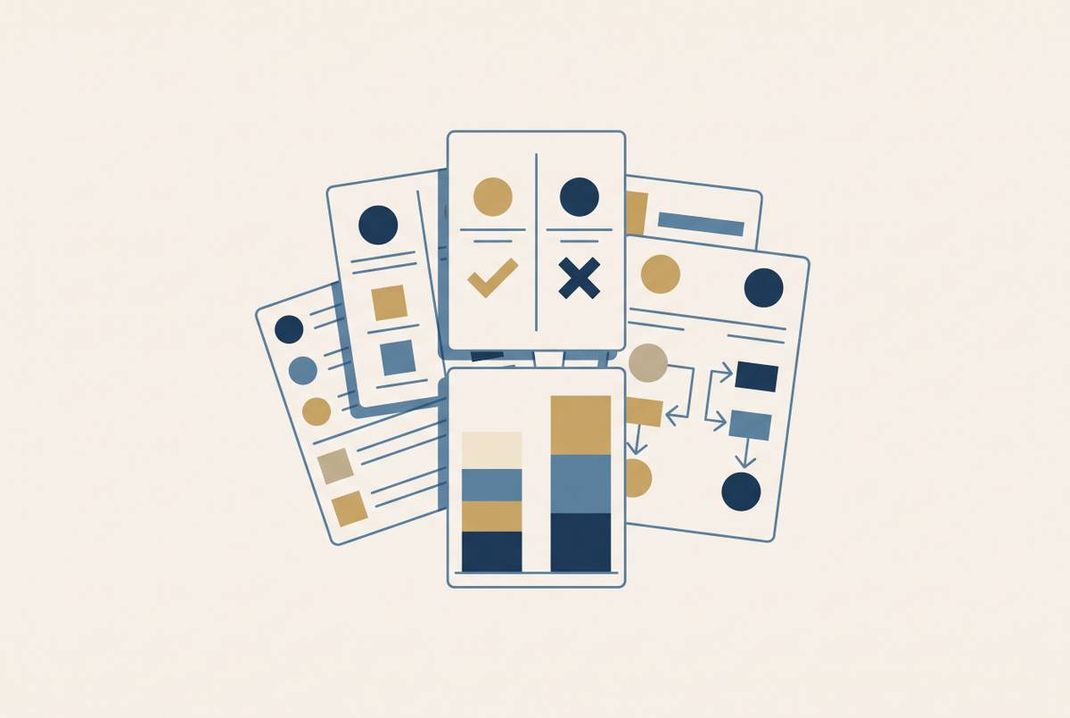Cover illustration for “Sales Battlecard Templates for Competitive Positioning”