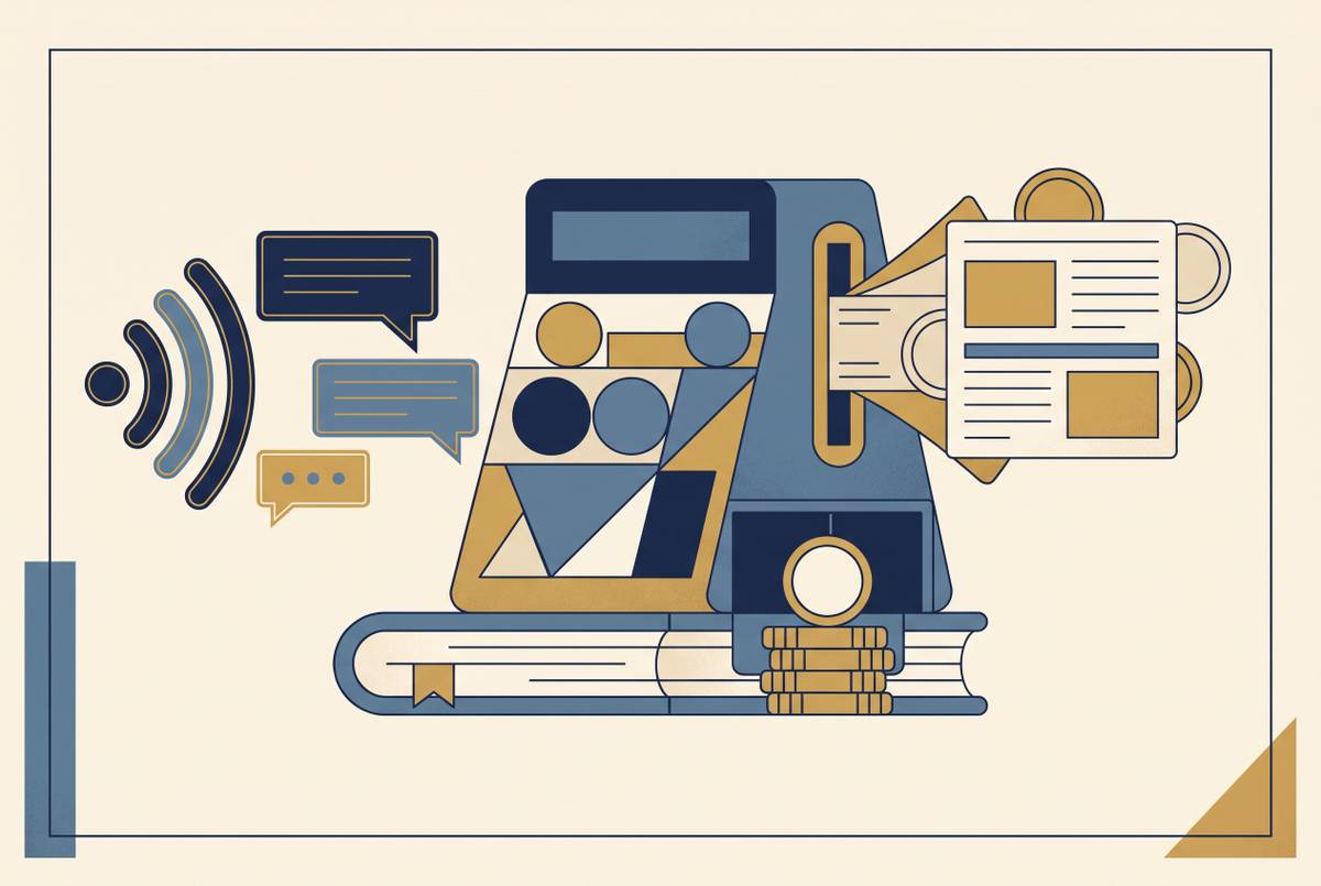 Cover illustration for “Earned Media Value Calculation for PR Campaigns”